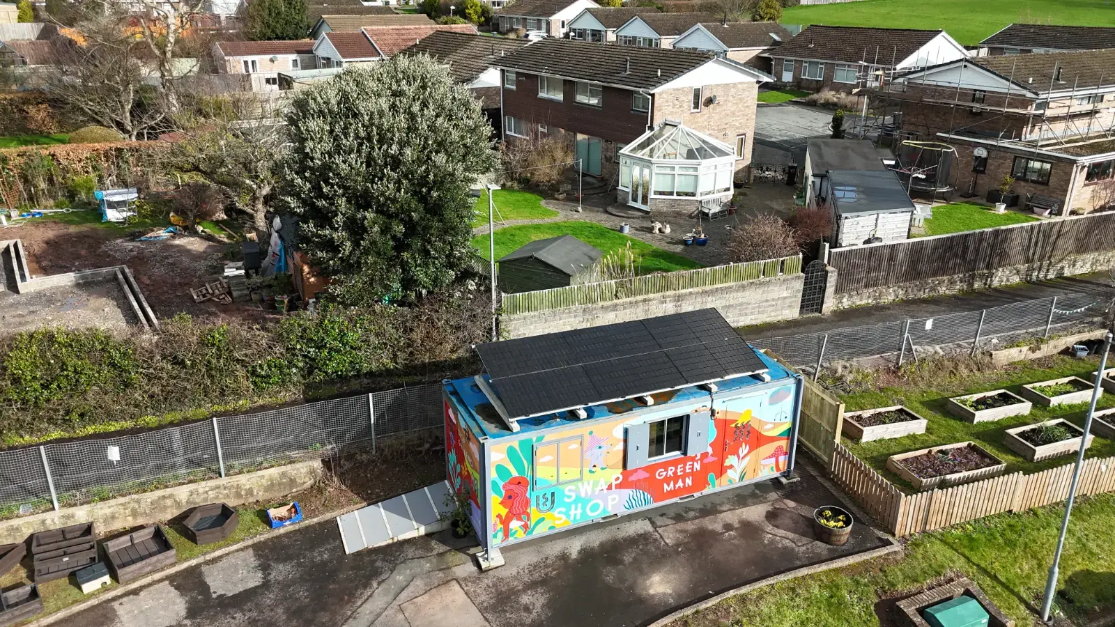 Off Grid Solar System in Brecon